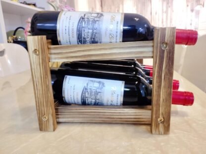 Elegant Cedar Wine Rack – Your Perfect Storage Solution - Image 5